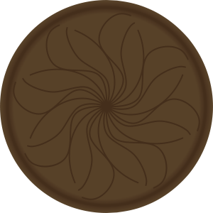 Tampon en métal Fleur fine