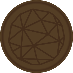 Tampon en métal Facettes