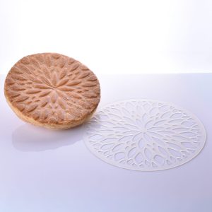 Pochoir à galette Fleur