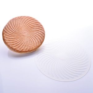 Pochoir à galette Spirale