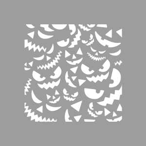 Pochoir Halloween Face Mix