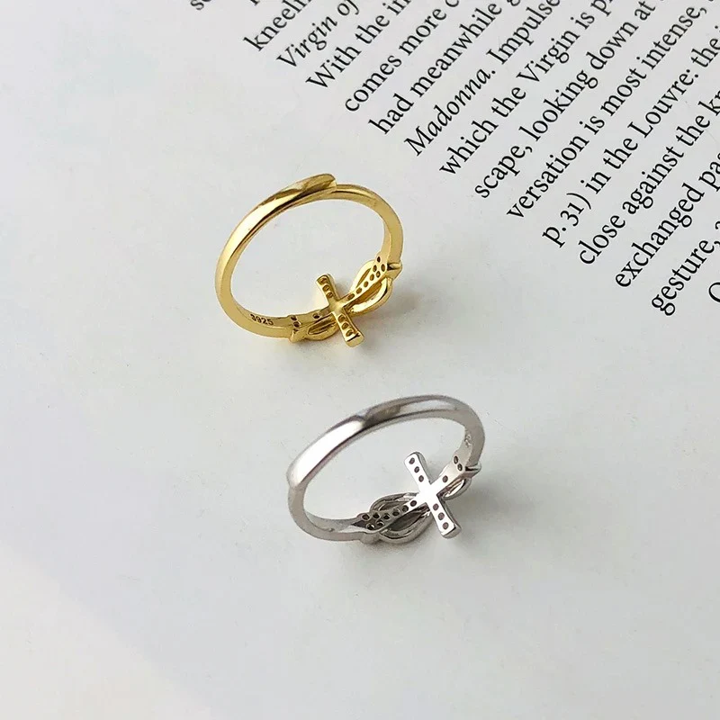 Bague Croix Amour – Image 7