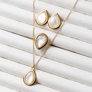 Ensemble en acier 3 Pièces Nacre