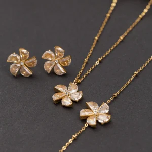 Ensemble FLORA 3 pièces en Acier Inoxydable Garanti