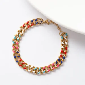 Gourmette Acier tendance