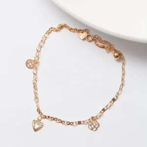 Chaine cheville en Plaqué Or Xuping Xp tendance