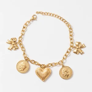 Gourmette en acier tendance pour l'été