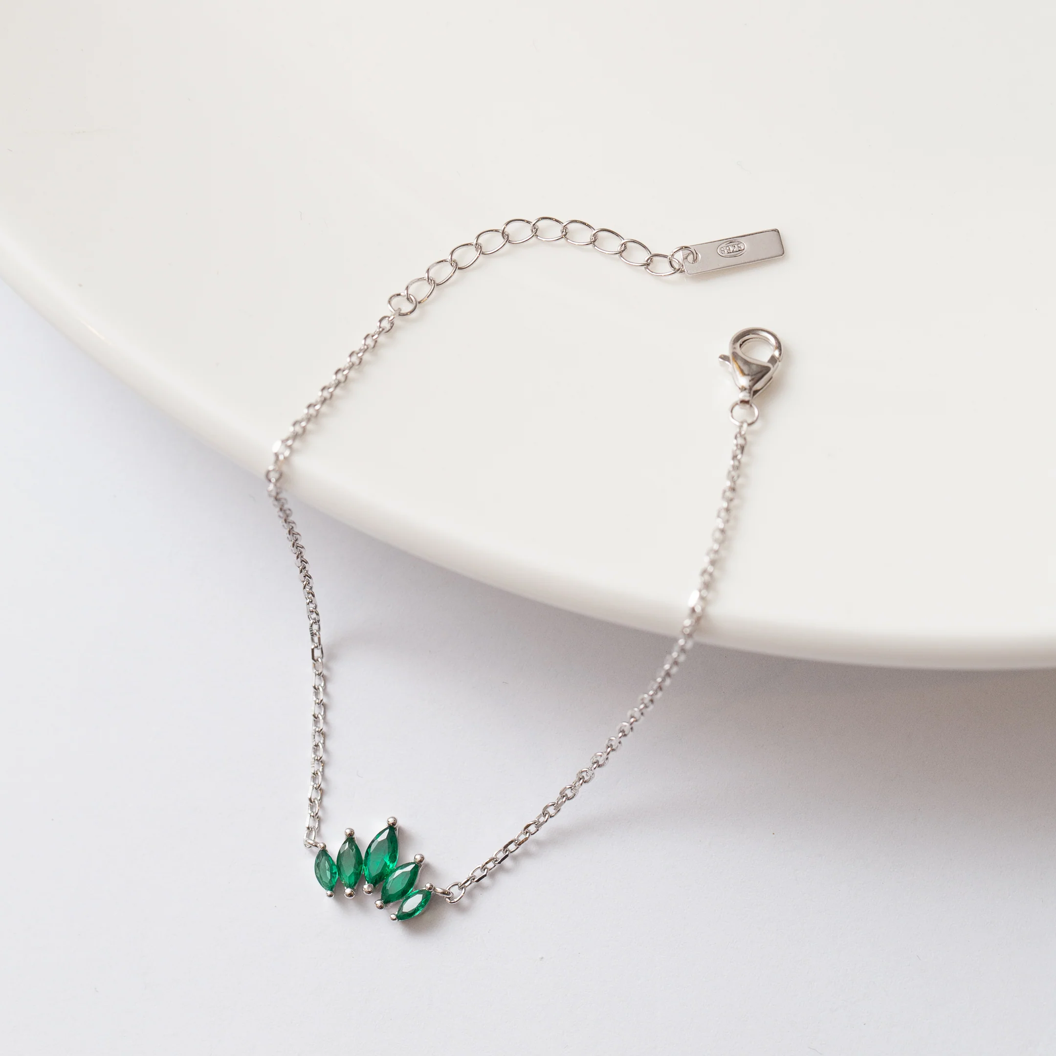 Gourmette Argent Rhodié - Tendance