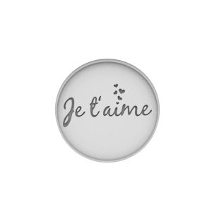 Tampon poudré Je T’aime Ø60MM