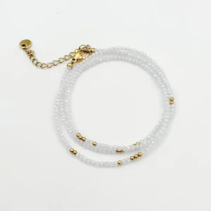 Bracelet trois tours SCINTILLANT