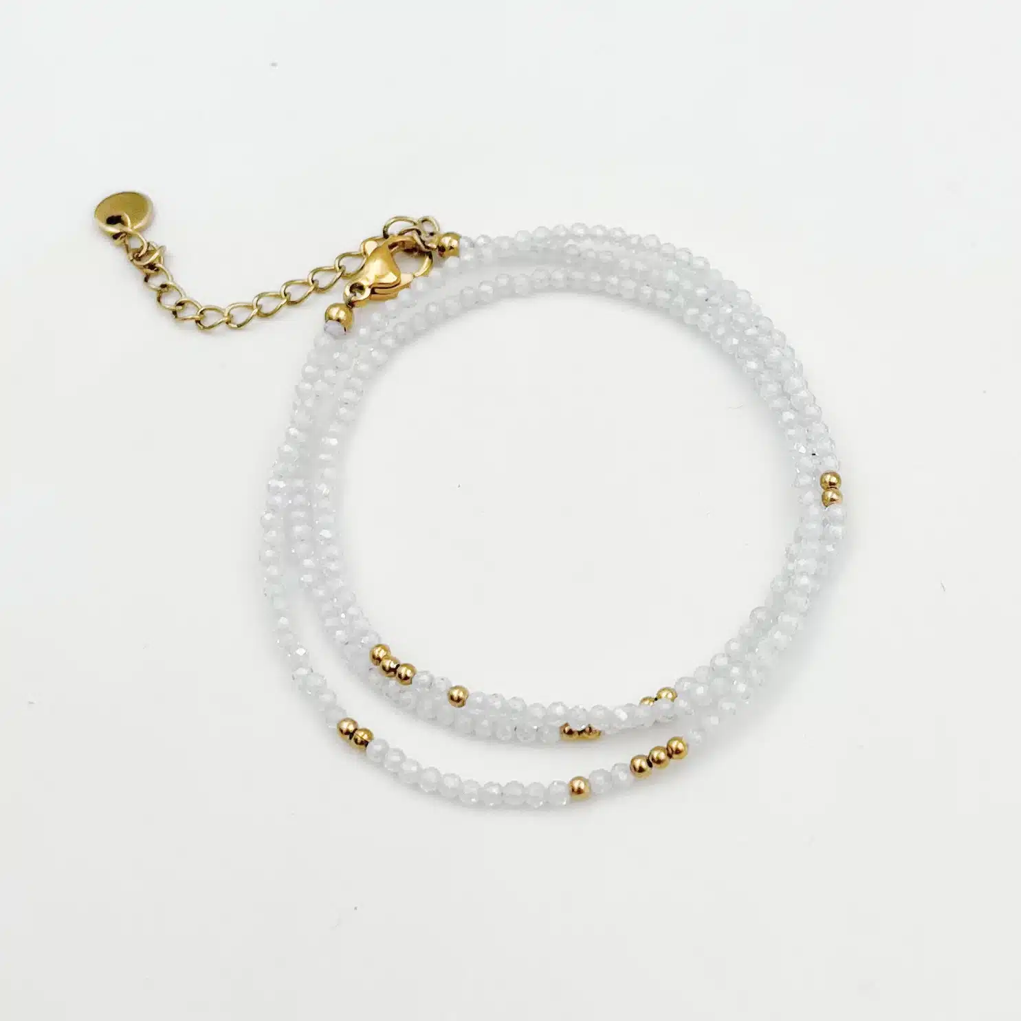 Bracelet trois tours SCINTILLANT