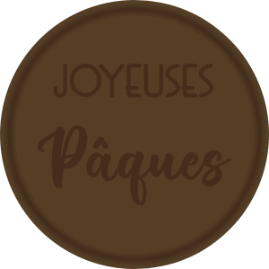 Tampon en métal Joyeuses Pâques