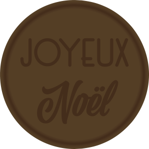 Tampon en métal Joyeux Noël