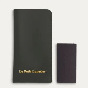 Pochette Verte en cuir