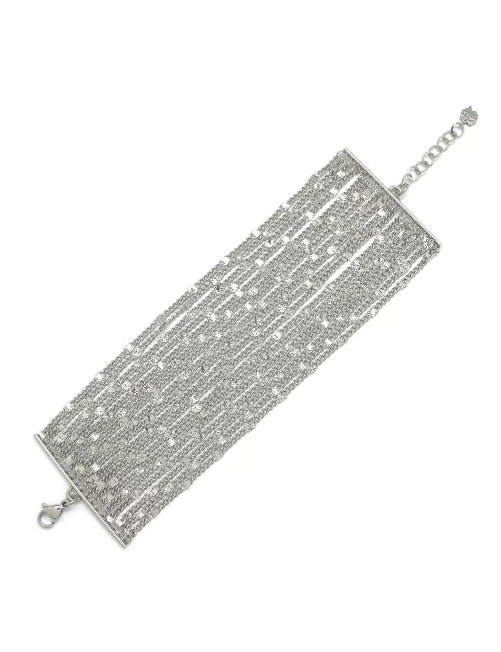 Bracelet manchette CHRIS – Argent