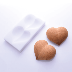 Moule choux coeur plein