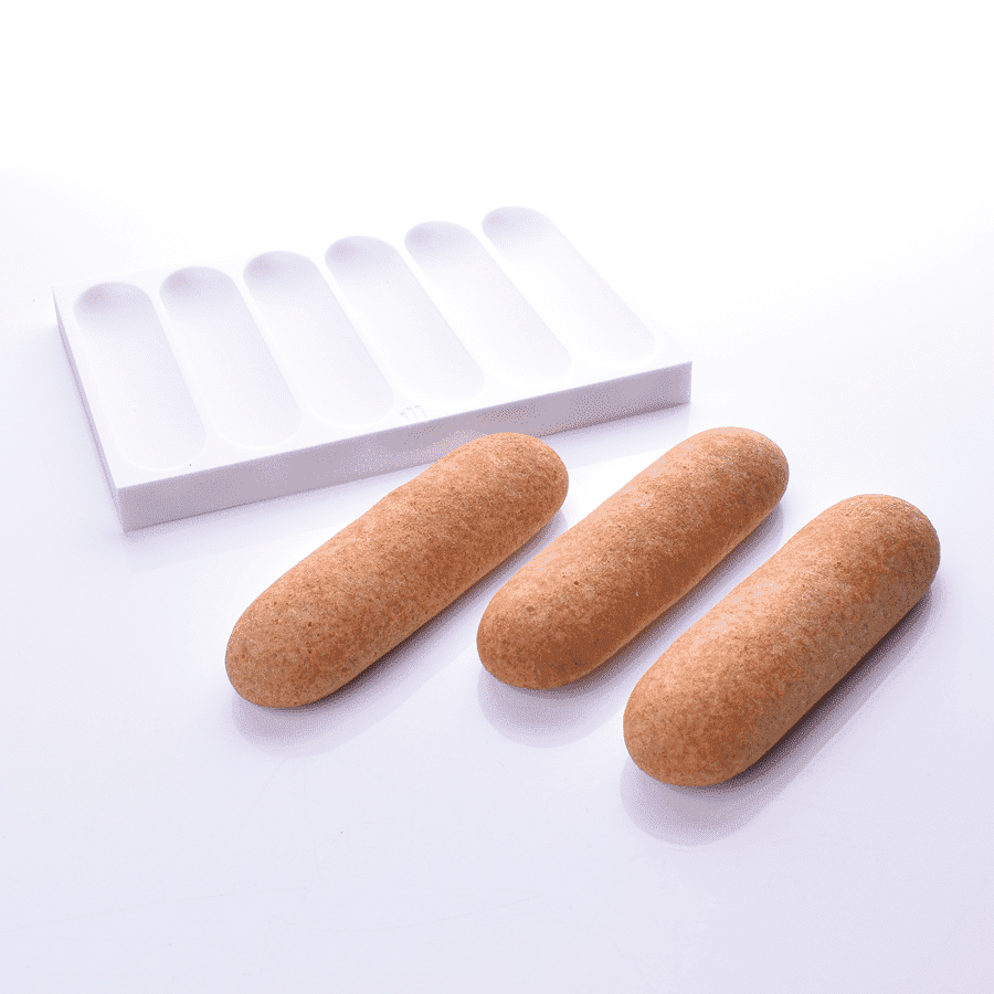 Moule éclairs lisses