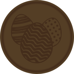 Tampon en métal Oeufs de Pâques