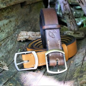 Ceinture cuir large HIEROPHIS