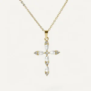 Collier Croix Étoilée