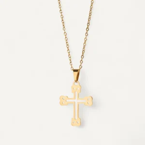 Collier Croix Lueur Chrétienne