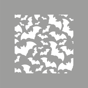 Pochoir Chauve-Souris Mix