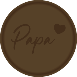 Tampon en métal Papa