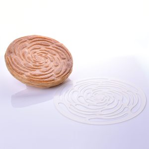 Pochoir à galette Rose