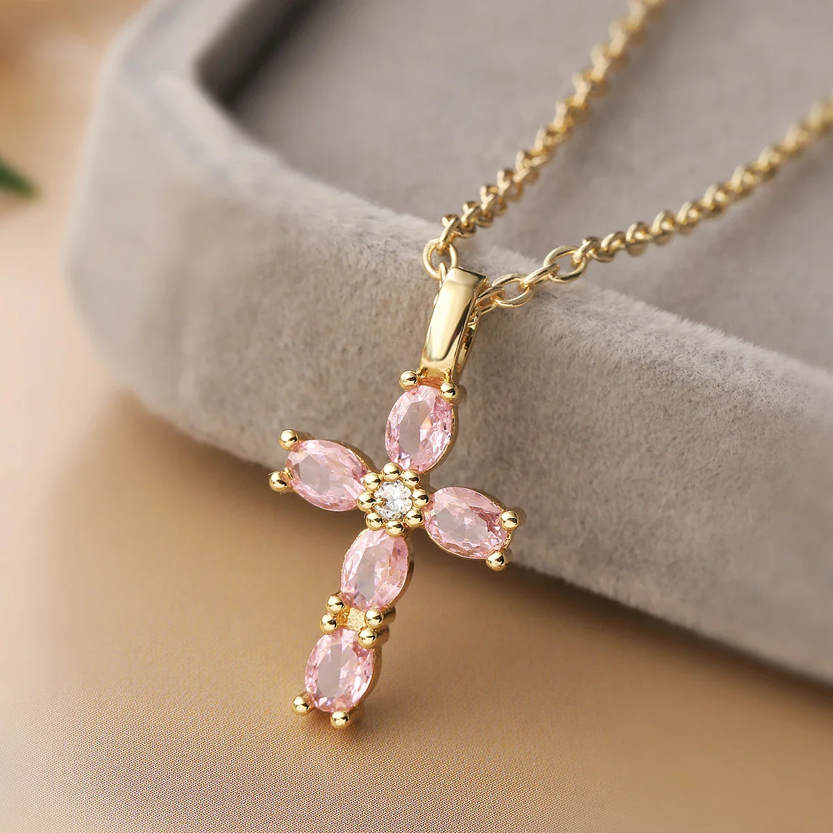 Collier Croix Élixir – Image 4