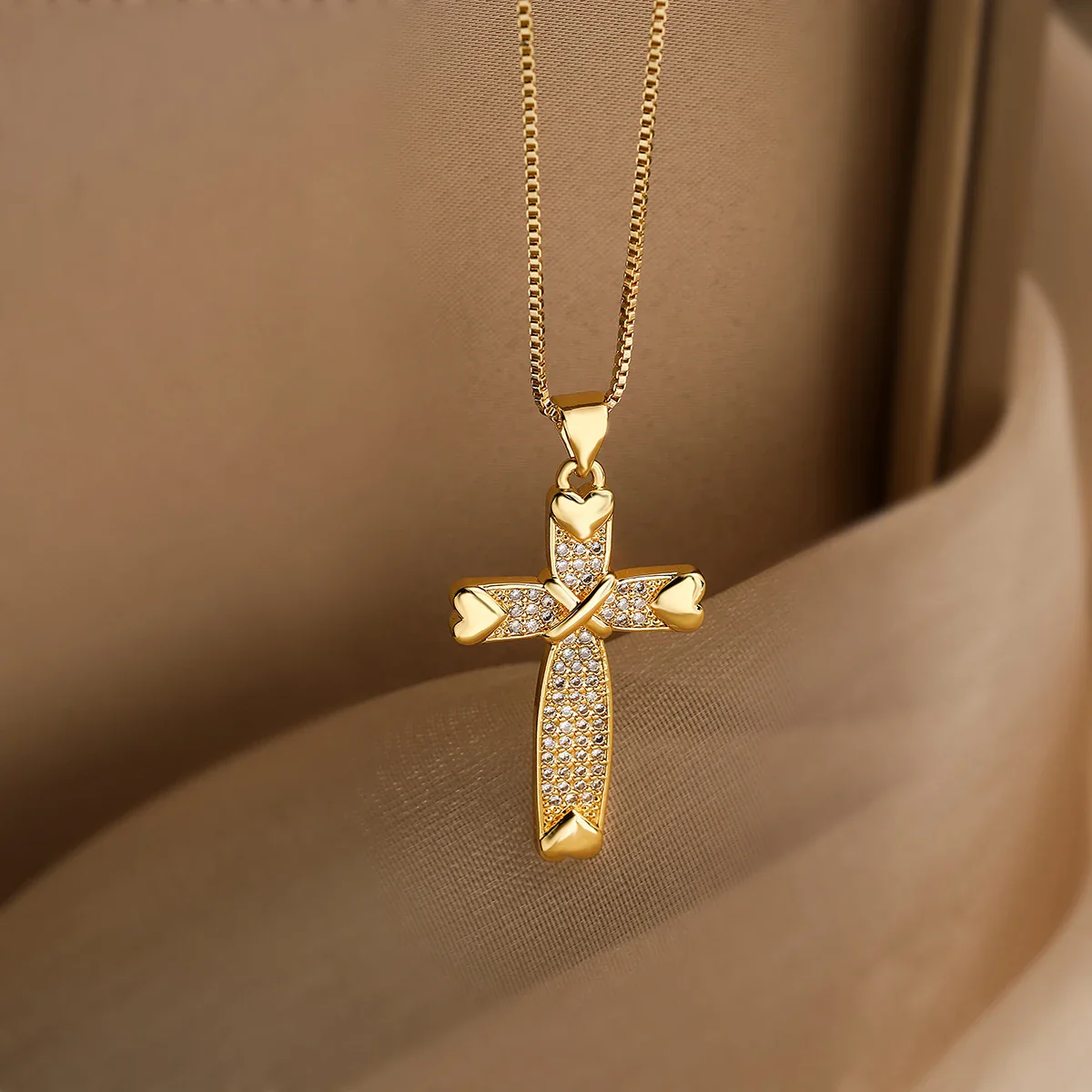 Collier Croix Tendresse – Image 3