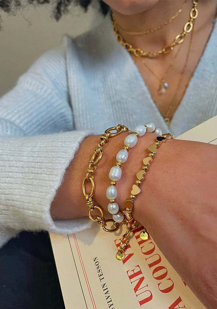 Bracelet Emma - Perles d’eau douce – Image 2