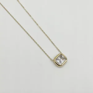 Collier RYME – Doré & Blanc