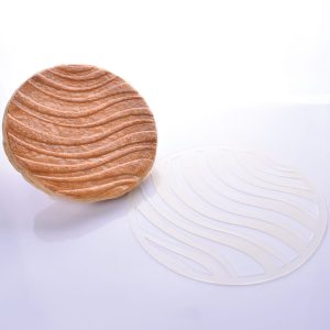 Pochoir à galette Vague