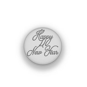 Tampon poudré Happy New Year Ø70mm