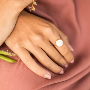 Bague Rosie - Nacre