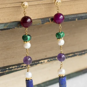 Boucles Paloma - Multi-pierres