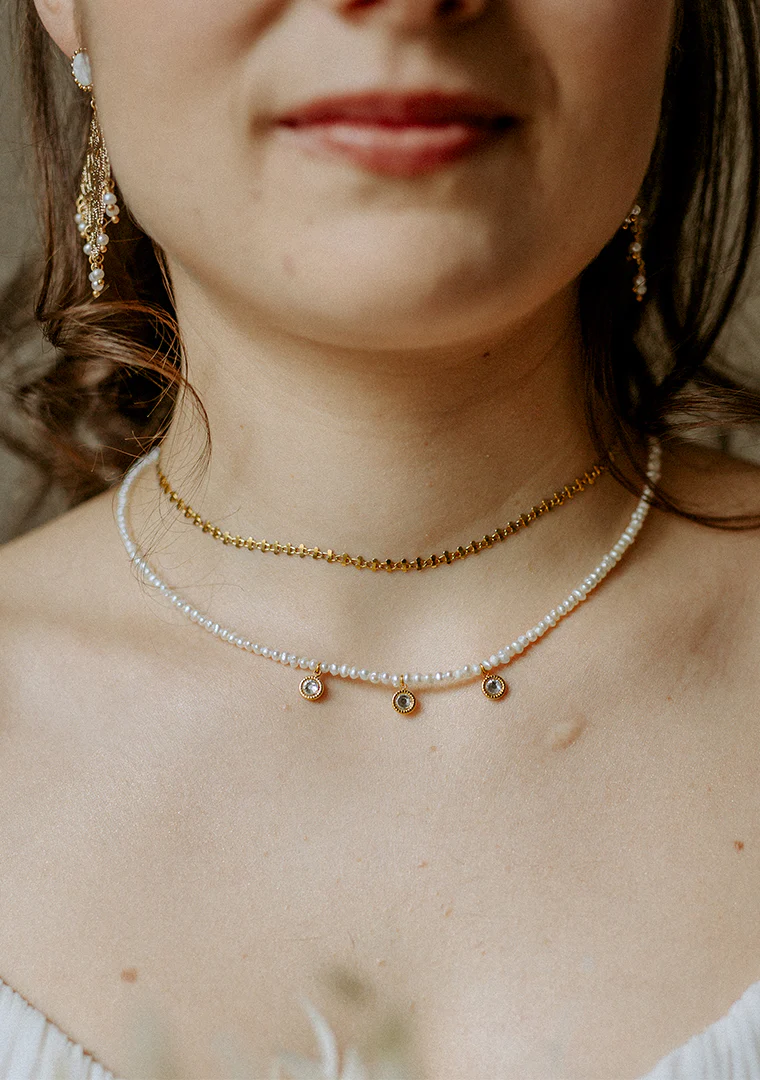 Collier Léa - Perles d’eau douce – Image 2