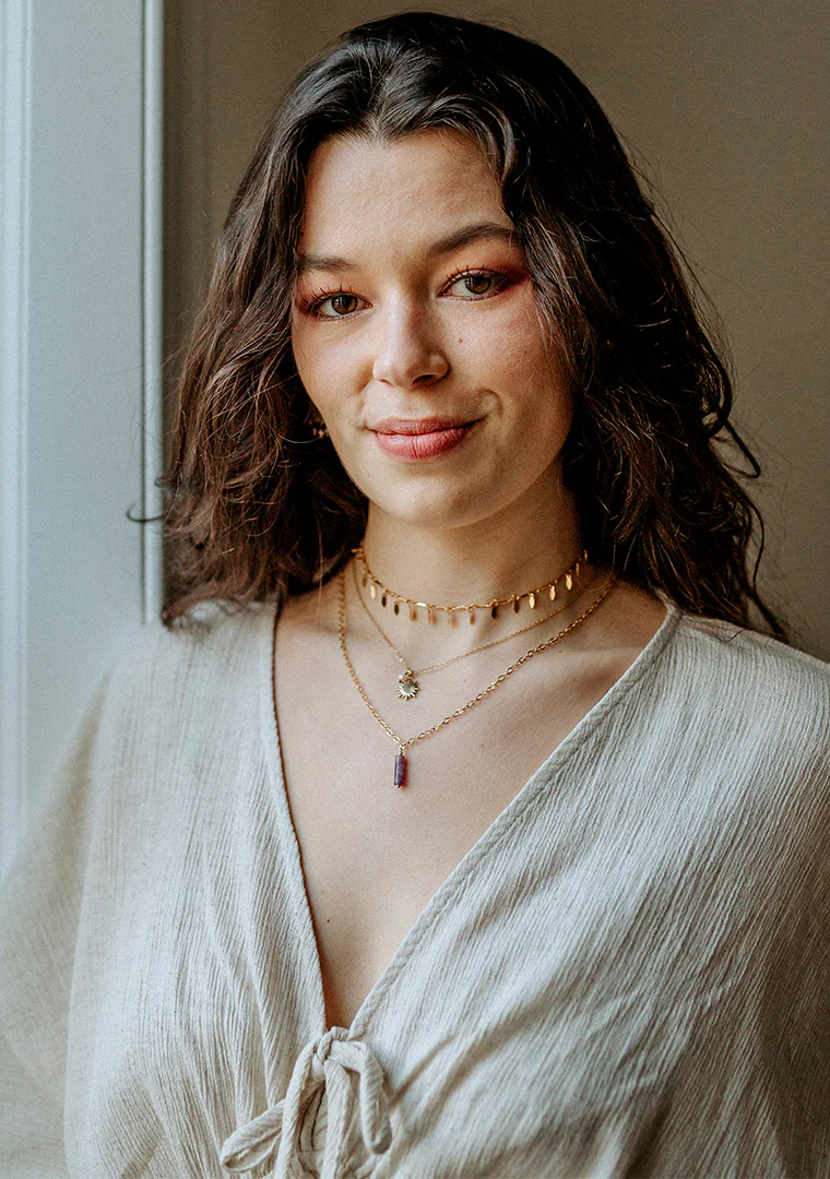 Collier Isa - Lépidolite violette – Image 5