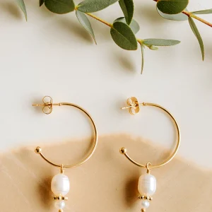 Créoles Suzie - Perles d’eau douce