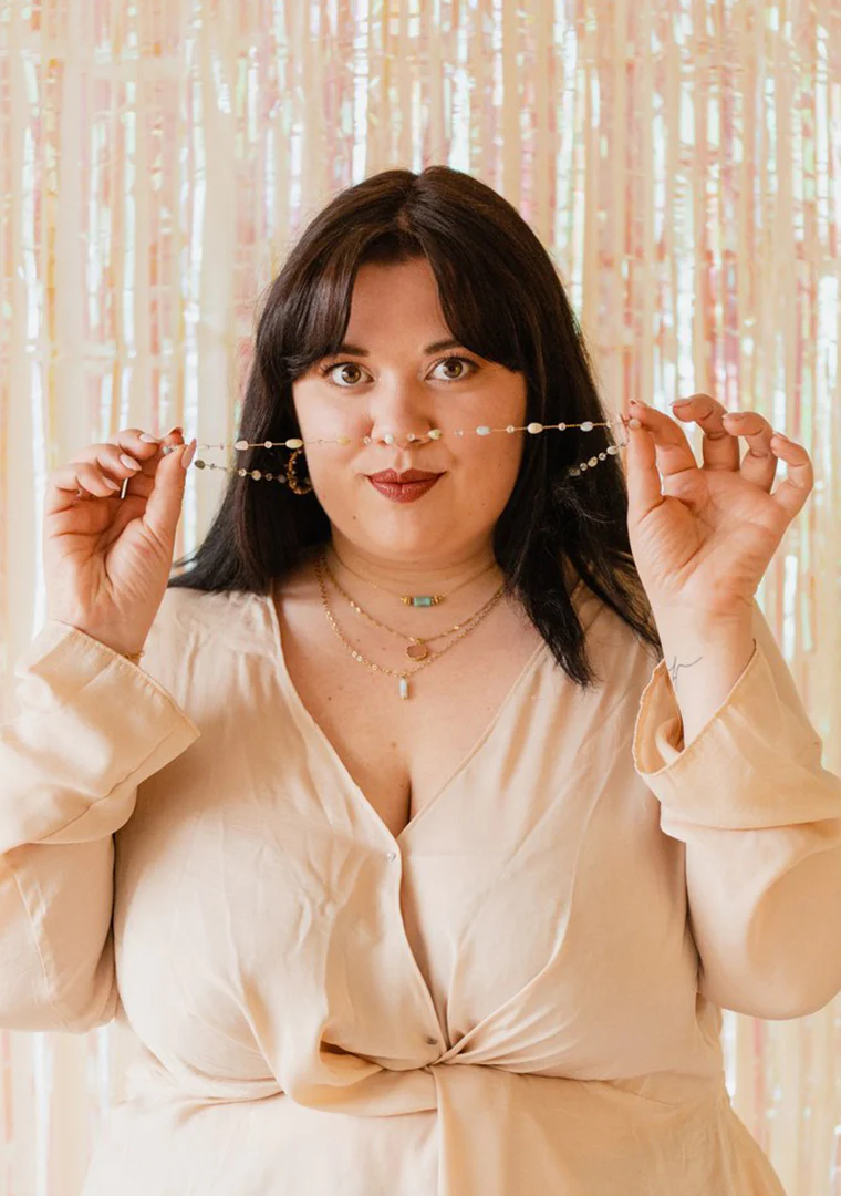 Ras de cou Layla - Amazonite – Image 6