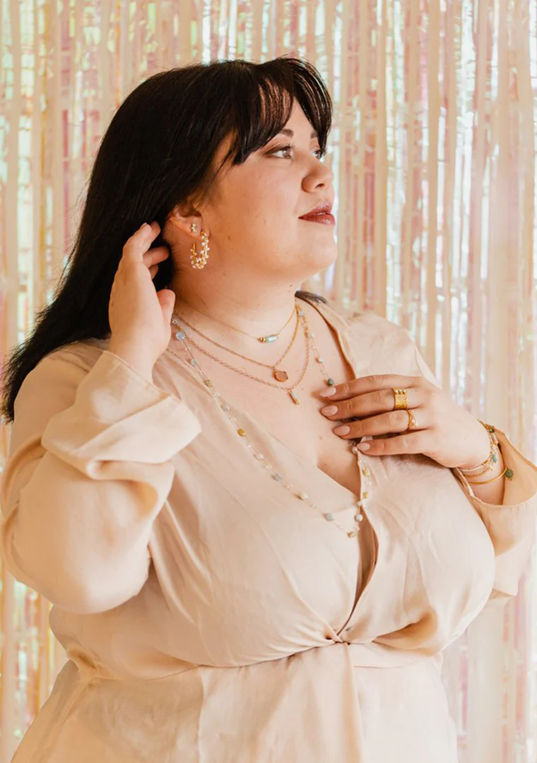 Ras de cou Layla - Amazonite – Image 7