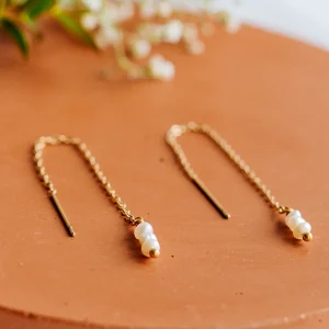 Boucles Lya - Perles d’eau douce