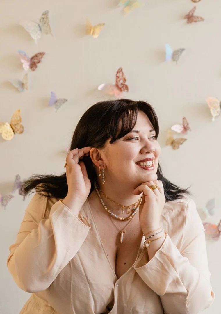 Bracelet Catalina - Hématites kaki & Perles d’eau douce – Image 5