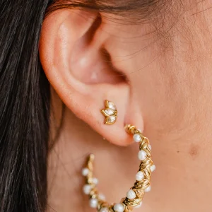 Créoles Amira - Perles d’eau douce - Grandes