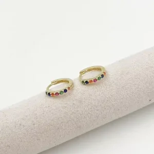 Boucles d’oreilles BERTILLE – Multicolore