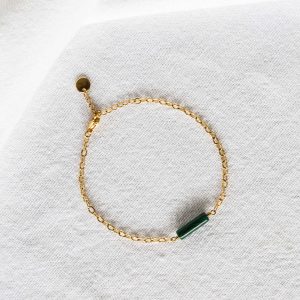 Bracelet Isa - Malachite