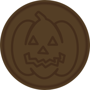 Tampon en métal Citrouille