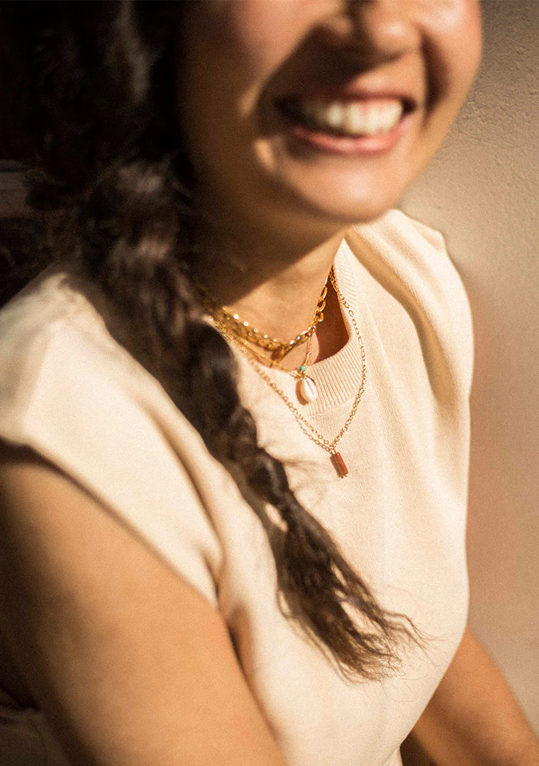 Collier Isa - Jaspe rouge – Image 3