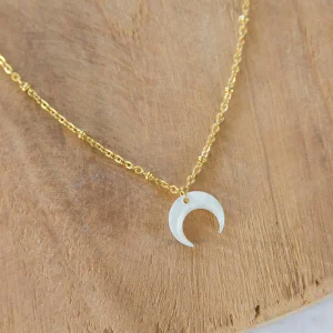 Collier Luna -1- Nacre