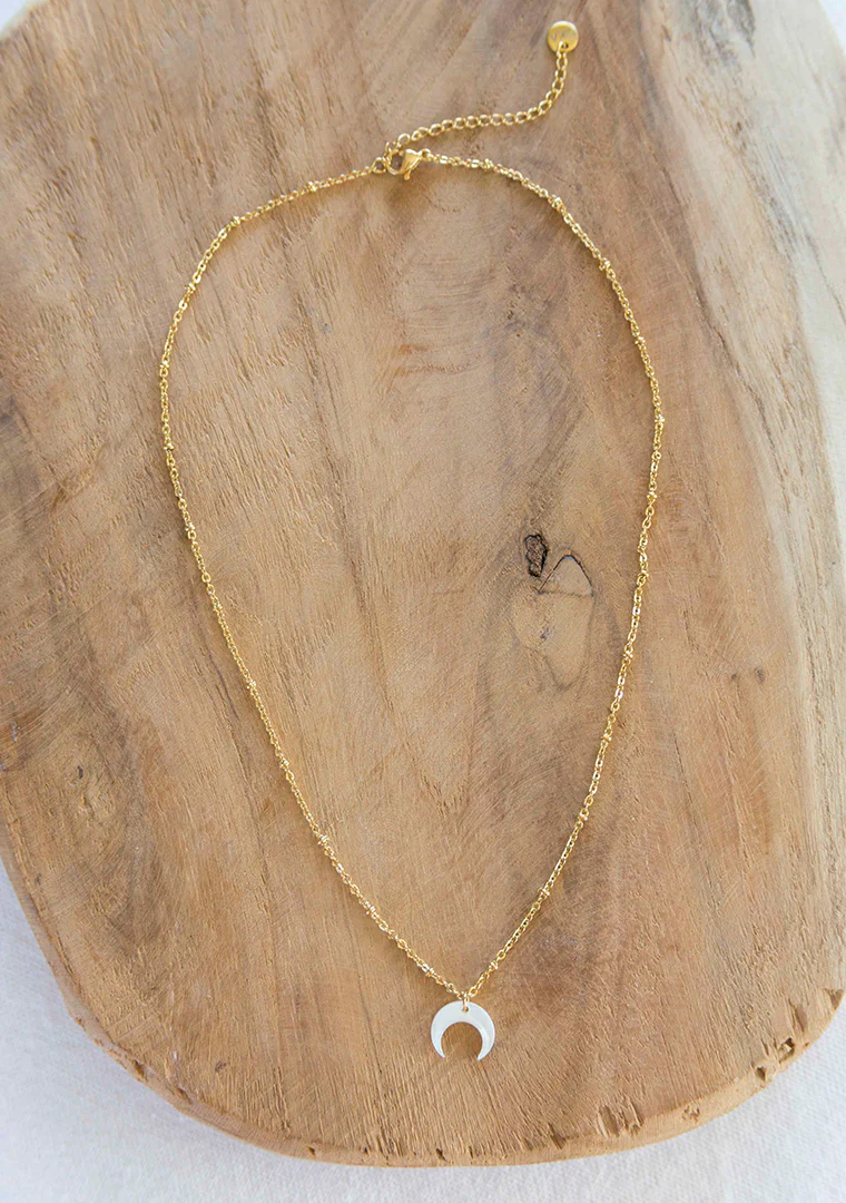 Collier Luna -1- Nacre – Image 2